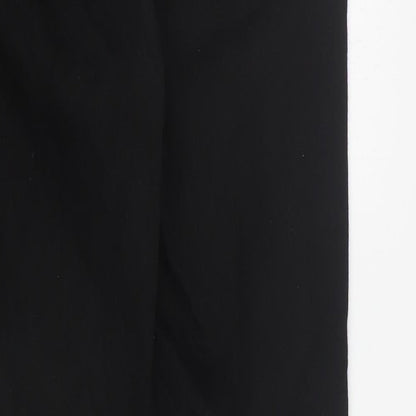 Topshop Womens Black  Polyester Skinny Jeans Size 28 in L30 in Regular Zip