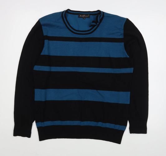 Womens UK Size XL Mudflower Blue Pullover Jumper