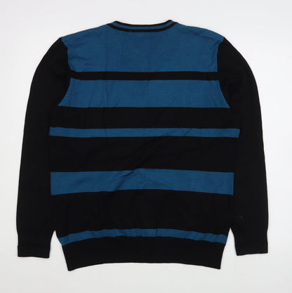 Womens UK Size XL Mudflower Blue Pullover Jumper