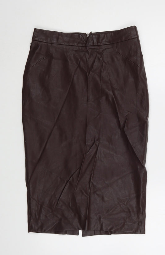 Womens UK Size S Zara Straight & Pencil  Skirt