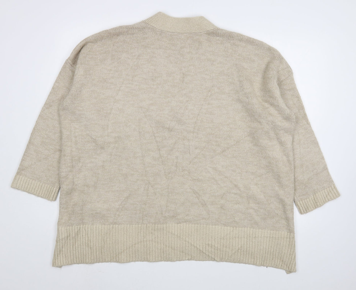 Womens UK Size 20 Capsule Beige Pullover Jumper