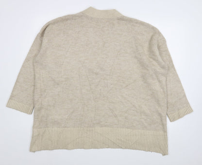 Womens UK Size 20 Capsule Beige Pullover Jumper