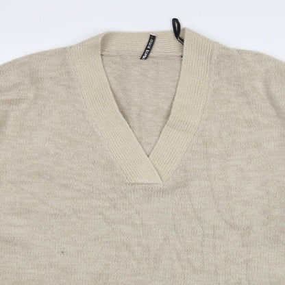 Womens UK Size 20 Capsule Beige Pullover Jumper