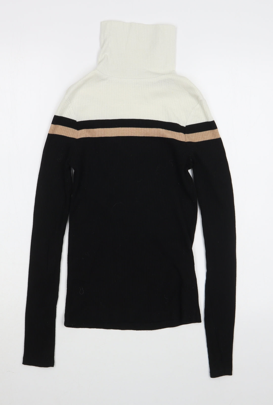 Womens UK Size 8 New Look Black Pullover Jumper