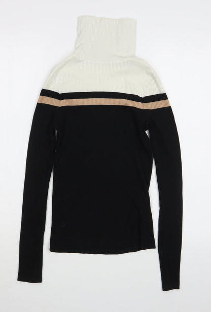 Womens UK Size 8 New Look Black Pullover Jumper