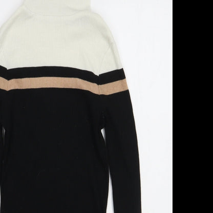 Womens UK Size 8 New Look Black Pullover Jumper