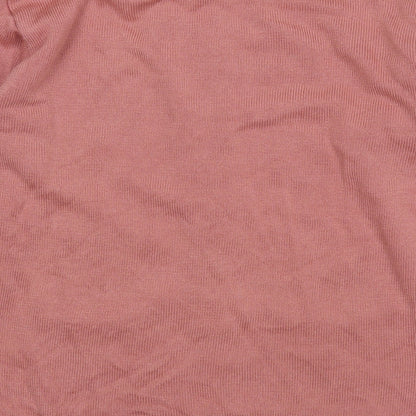 Womens UK Size 12 Preworn Pink Cardigan Jumper