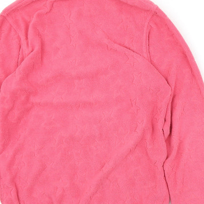 Hi Gear Girls Pink Geometric  Jacket  Size 7-8 Years  Zip