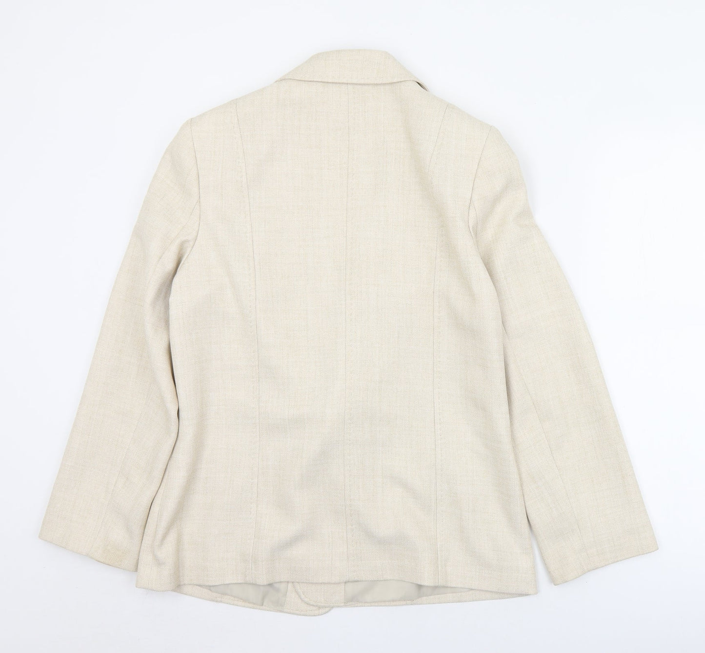 Womens UK Size 14 EWM Beige Jacket