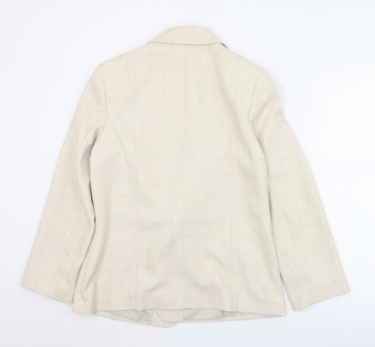 Womens UK Size 14 EWM Beige Jacket