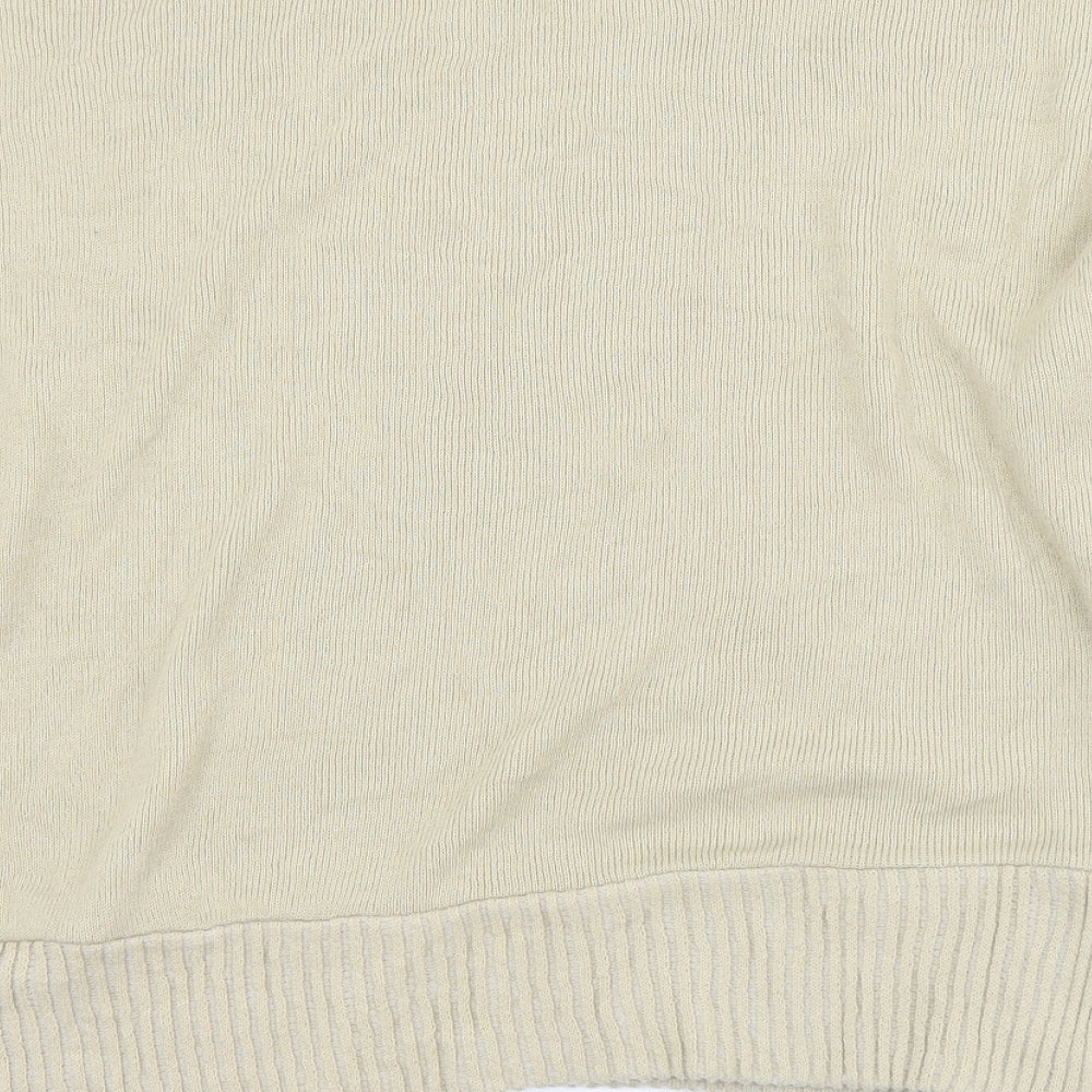 Womens UK Size L PRETTYLITTLETHING Beige Pullover Jumper