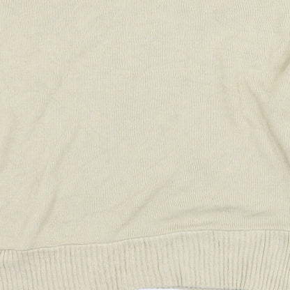 Womens UK Size L PRETTYLITTLETHING Beige Pullover Jumper