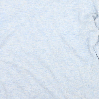 Womens UK Size M M&Co Blue Pullover Jumper