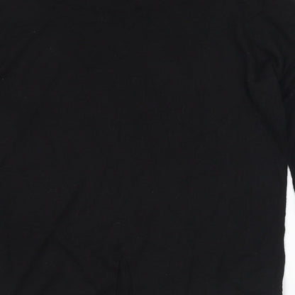 Womens UK Size S Oasis Black Pullover Jumper