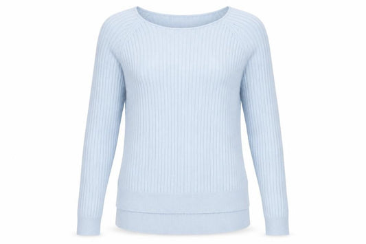 Womens UK Size L Only Blue Pullover Jumper