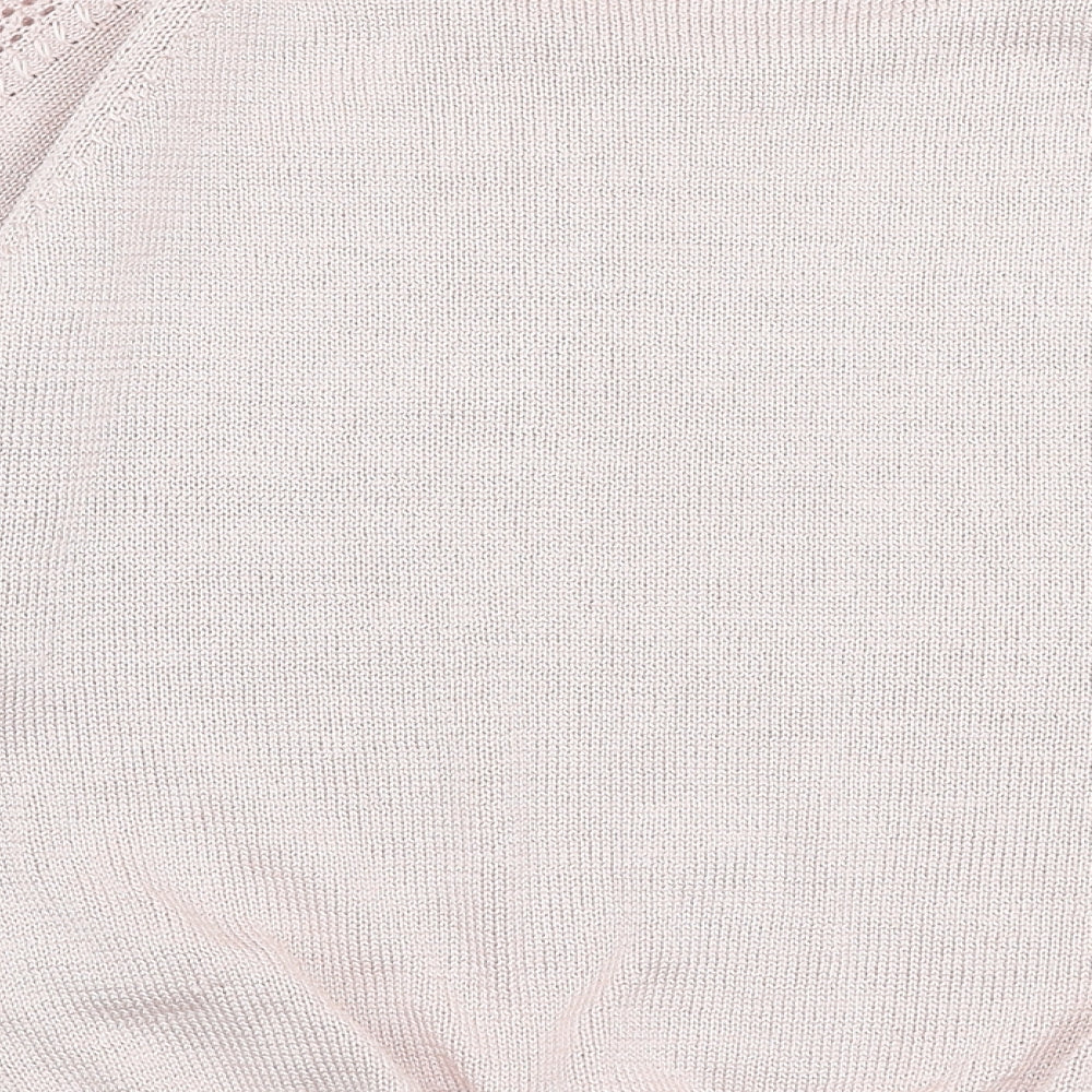 Womens UK Size 10 Marks and Spencer Pink Pullover Jumper
