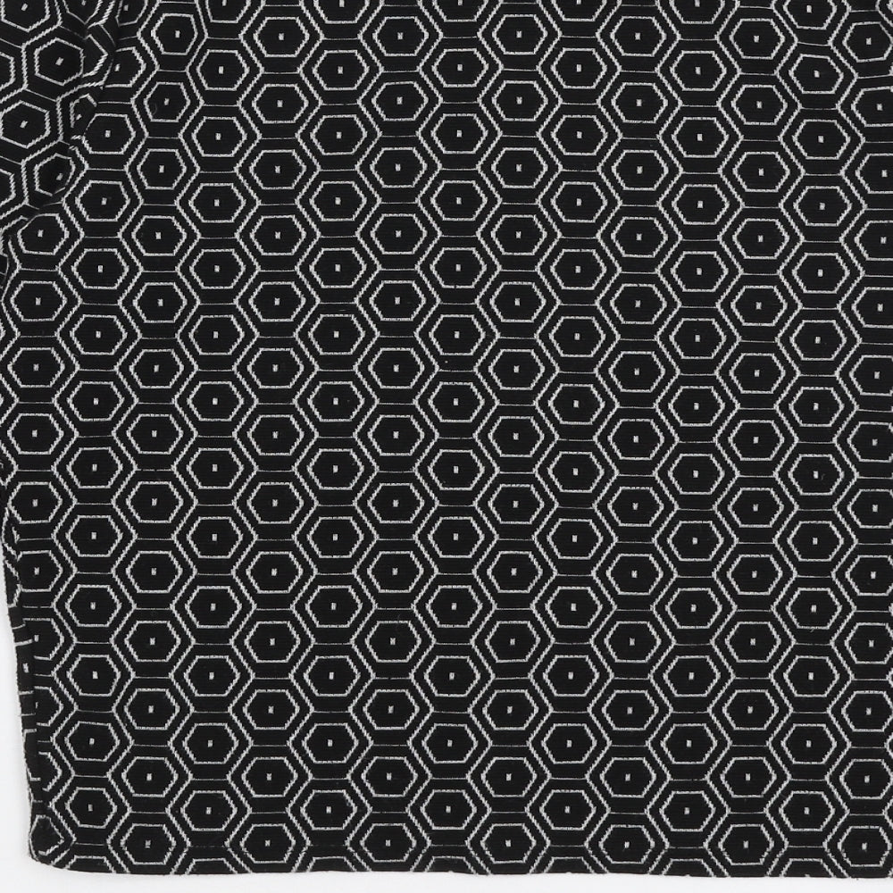 Womens UK Size 10 Topshop Black Pullover Jumper
