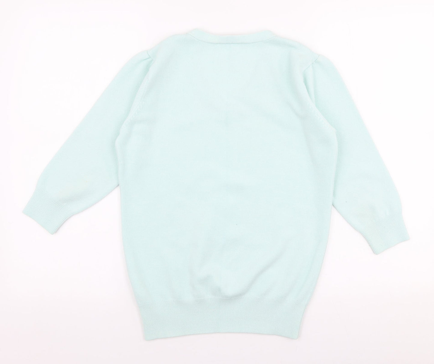 Womens UK Size 16 Janique Blue Pullover Jumper
