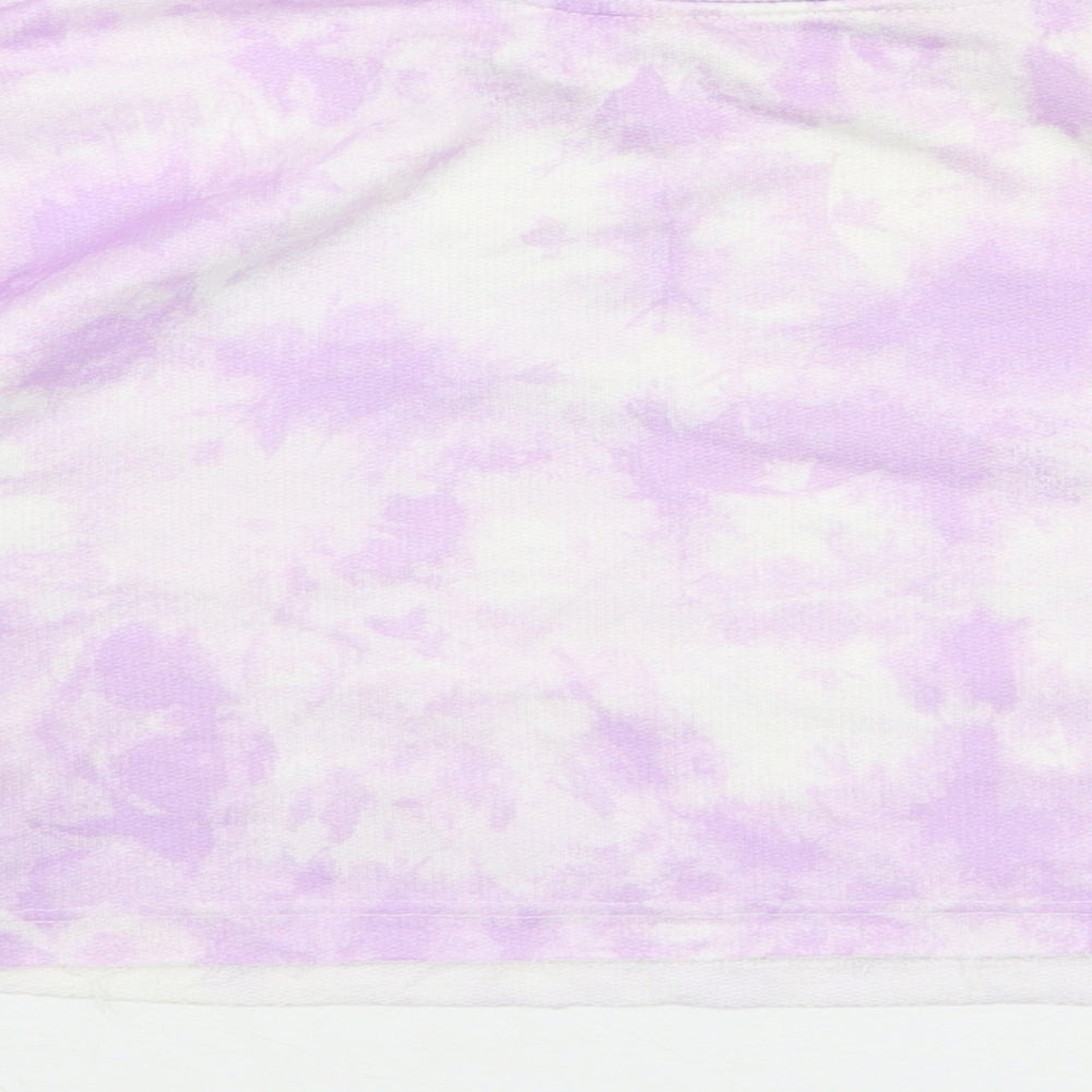 George Girls Purple Floral Polyester Pullover Sweatshirt Size 5-6 Years  Pullover - Butterfly