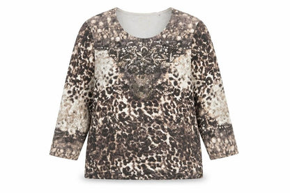 Womens UK Size 18 TIGI Brown Pullover Jumper