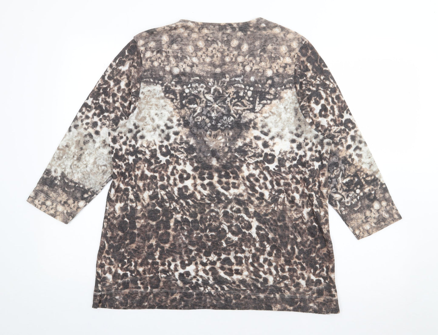 Womens UK Size 18 TIGI Brown Pullover Jumper