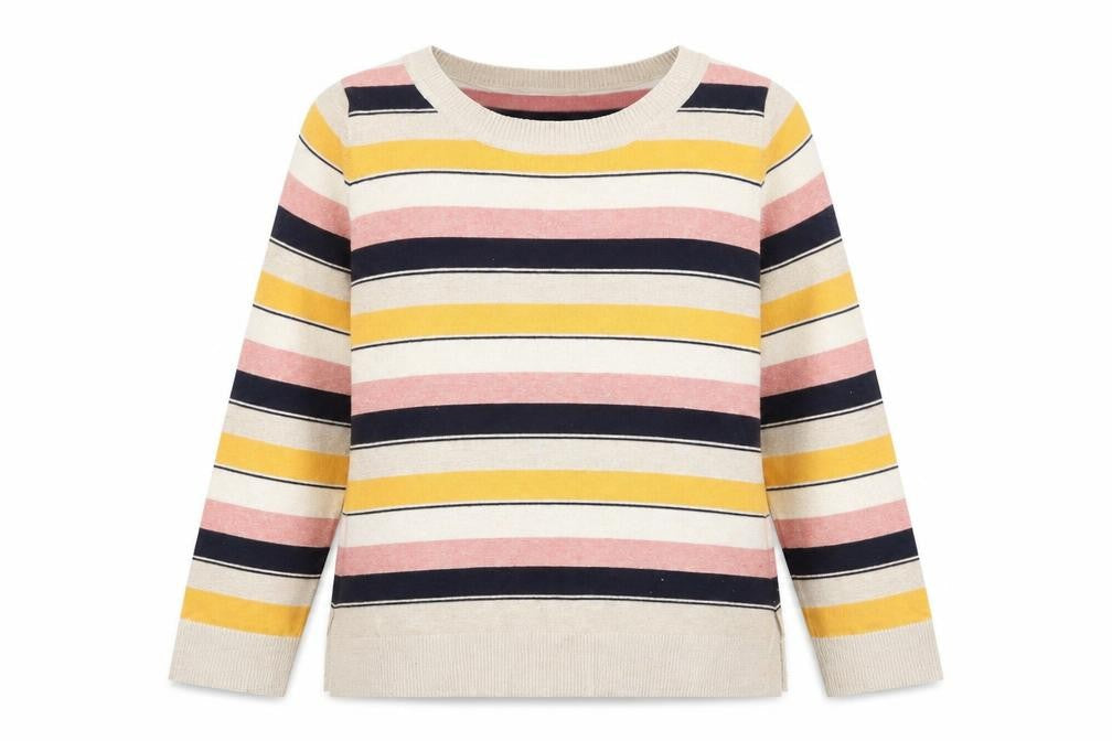 Womens UK Size 12 NEXT Gold Pullover Jumper