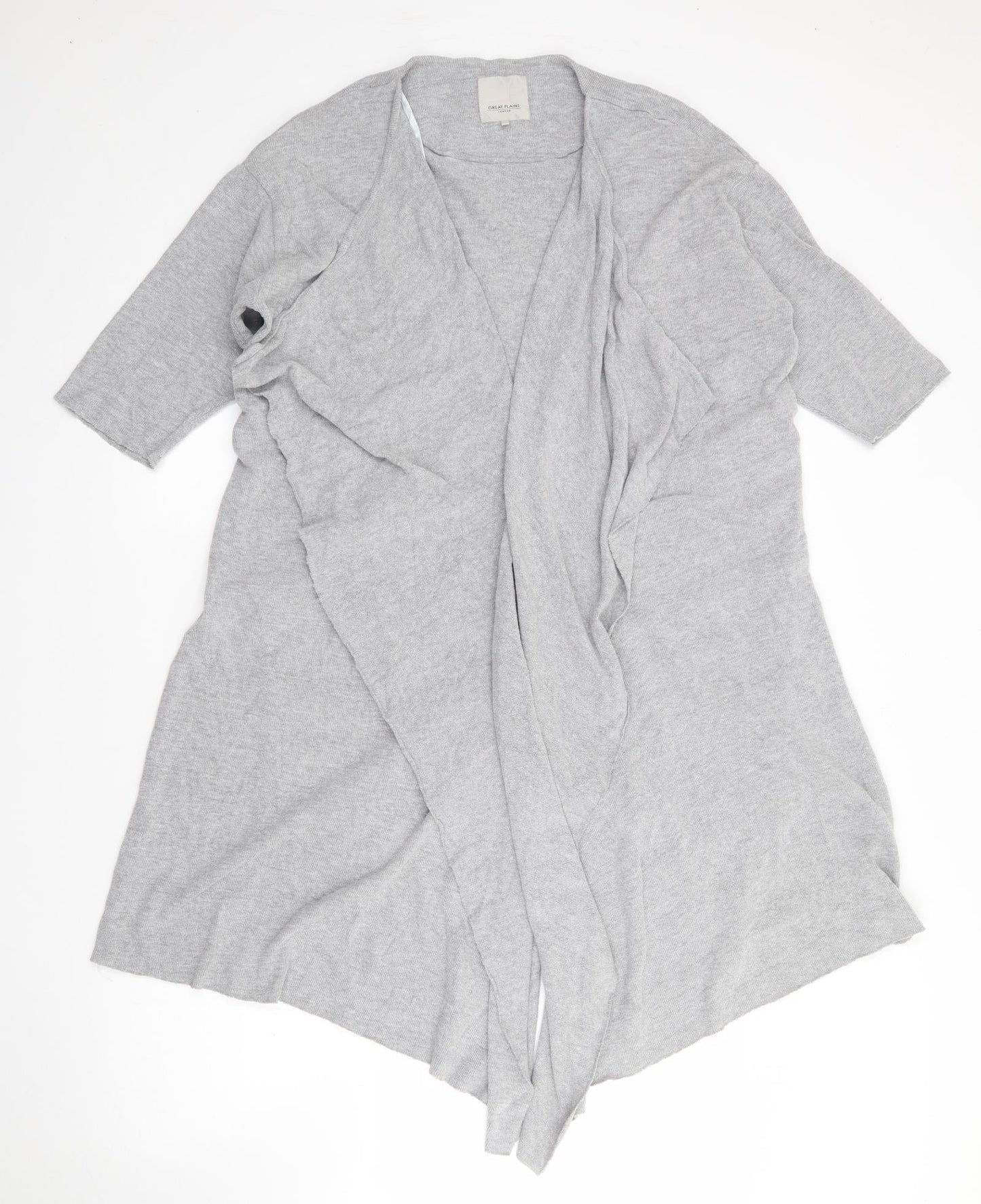 Womens UK Size S Great Plains Grey Cardigan Jumper