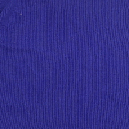 Womens UK Size S Preworn Blue Pullover Jumper