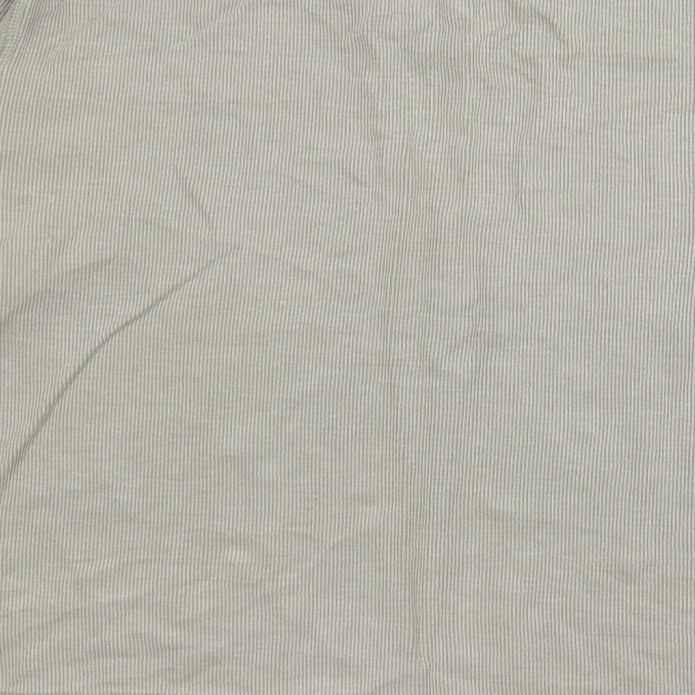 George Mens Green Crew Neck  Cotton Pullover Jumper Size XL