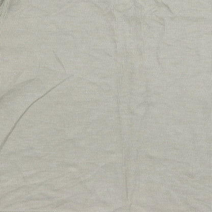 George Mens Green Crew Neck  Cotton Pullover Jumper Size XL