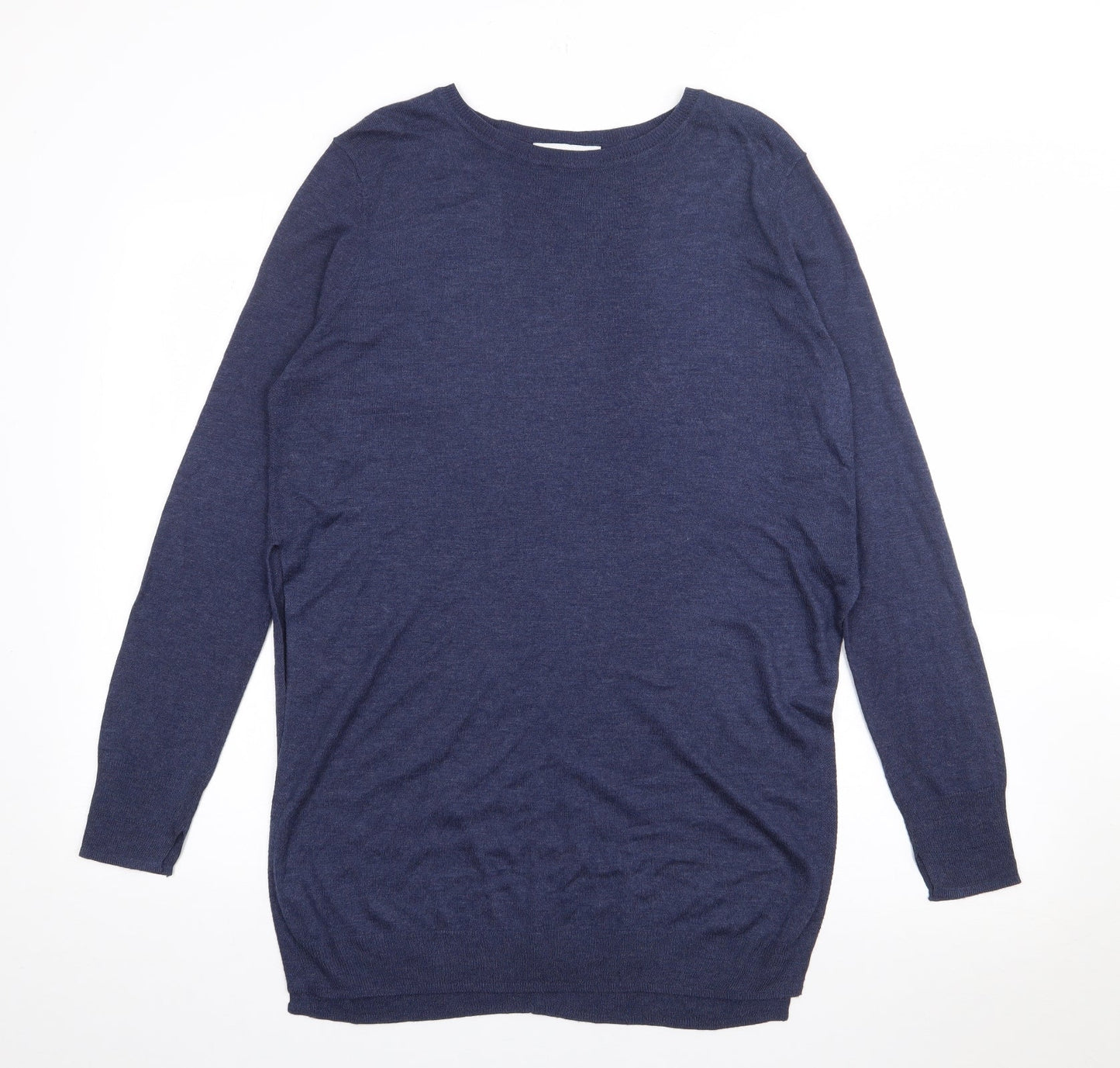 Womens UK Size M Zara Blue Pullover Jumper