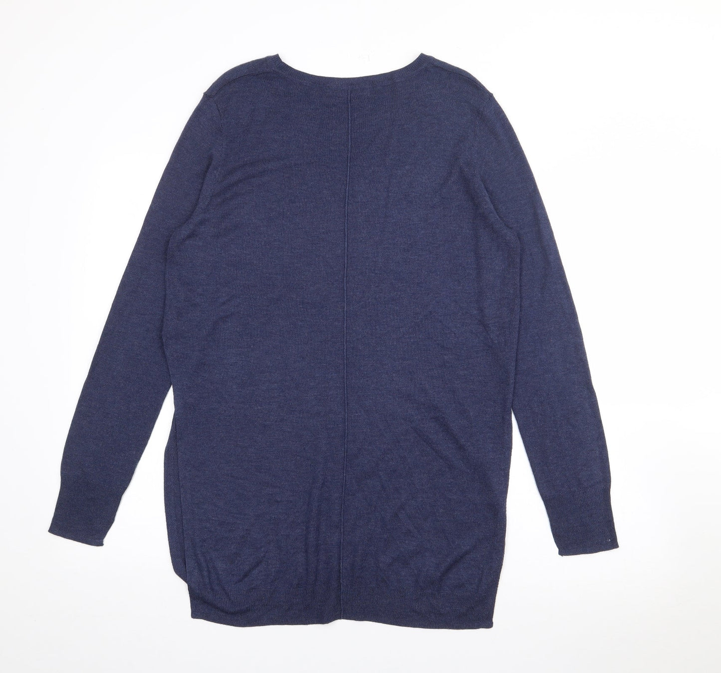 Womens UK Size M Zara Blue Pullover Jumper