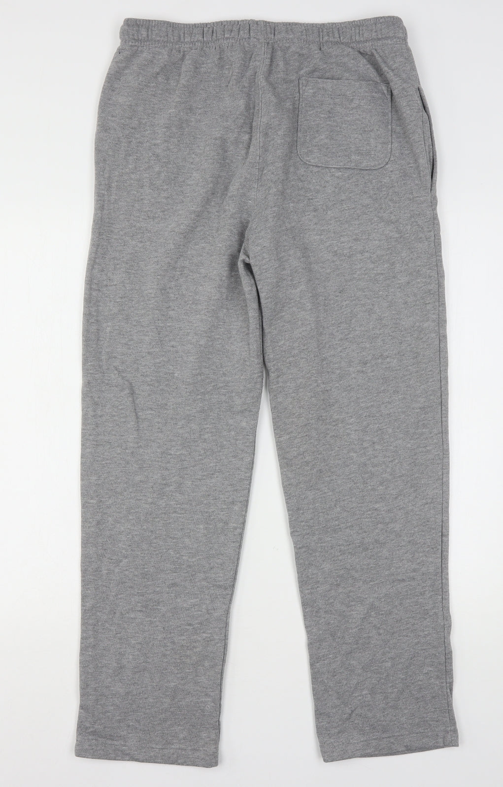 Easy Mens Grey  Polyester Sweatpants Trousers Size M L29 in Regular Drawstring