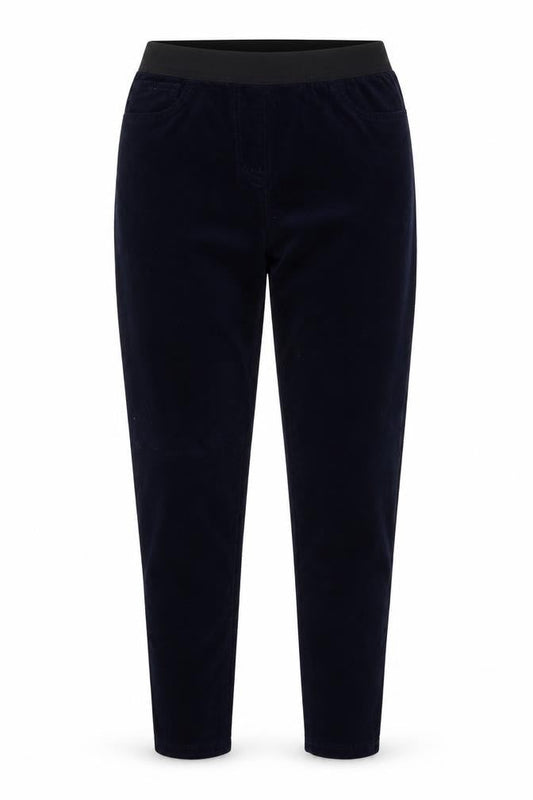 Front view of Anthology women’s blue cotton jegging jeans, size UK 14, 27-inch leg regular
