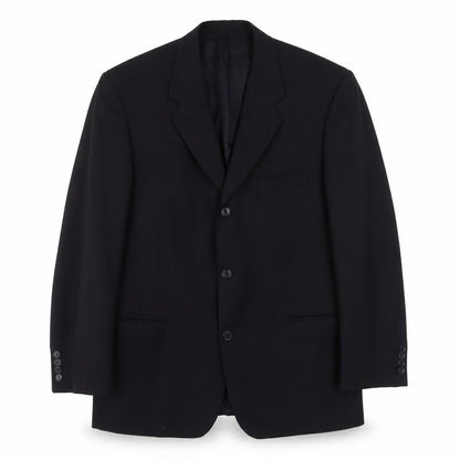 Ithitex Mens Blue  Wool Jacket Suit Jacket
