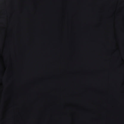 Ithitex Mens Blue  Wool Jacket Suit Jacket