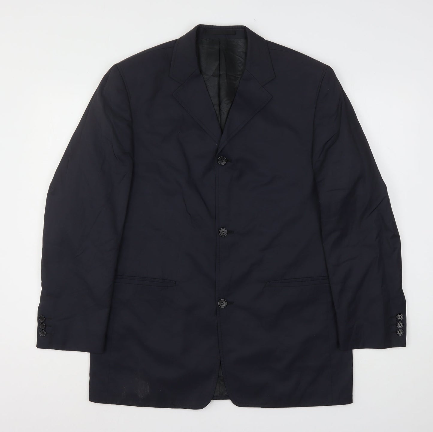 Mens UK Size  Milan Collection Regular Blue Suit Jacket