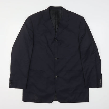 Mens UK Size  Milan Collection Regular Blue Suit Jacket