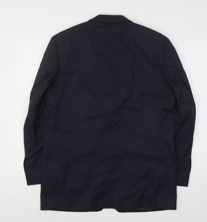 Mens UK Size  Milan Collection Regular Blue Suit Jacket
