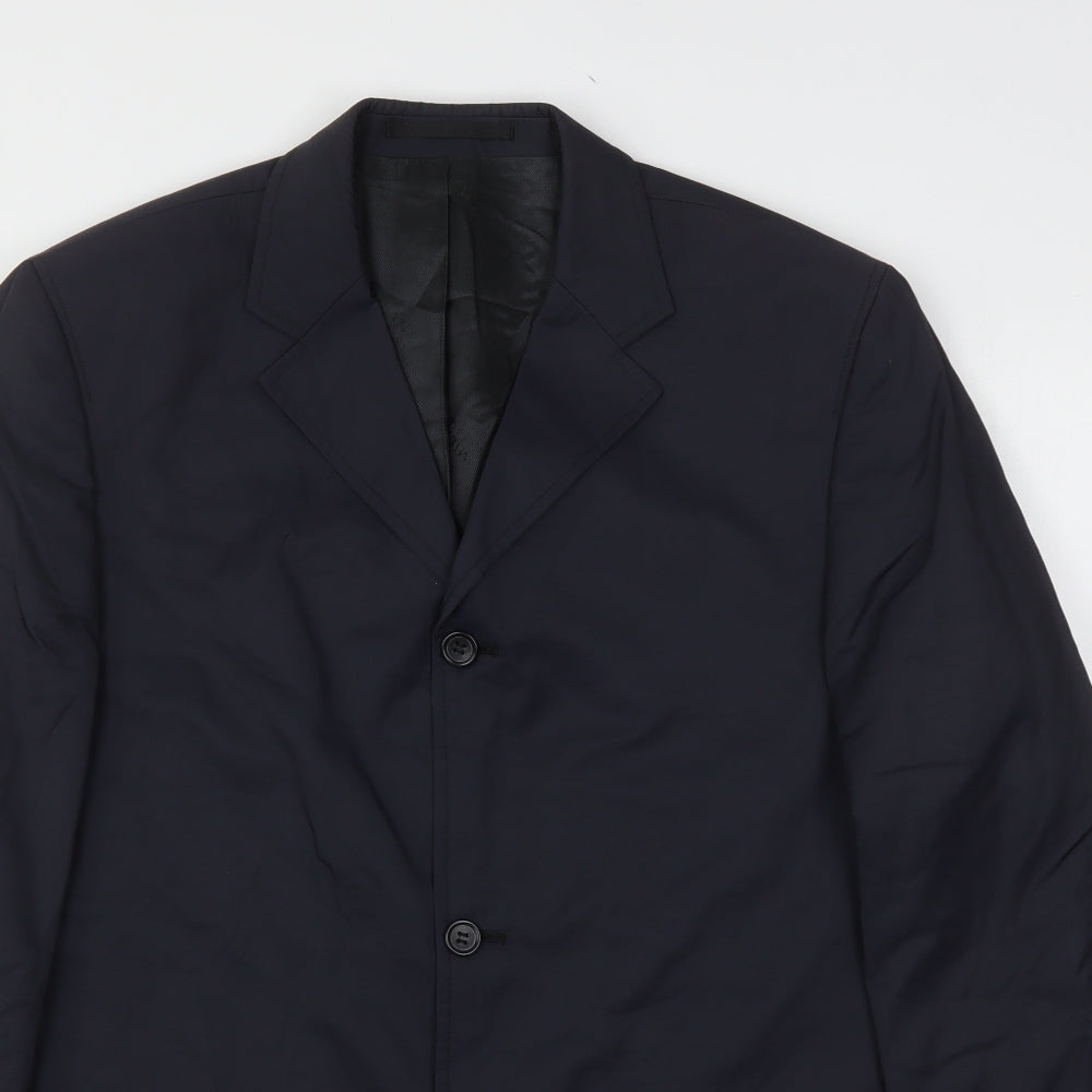 Mens UK Size  Milan Collection Regular Blue Suit Jacket