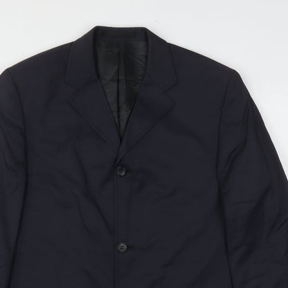 Mens UK Size  Milan Collection Regular Blue Suit Jacket