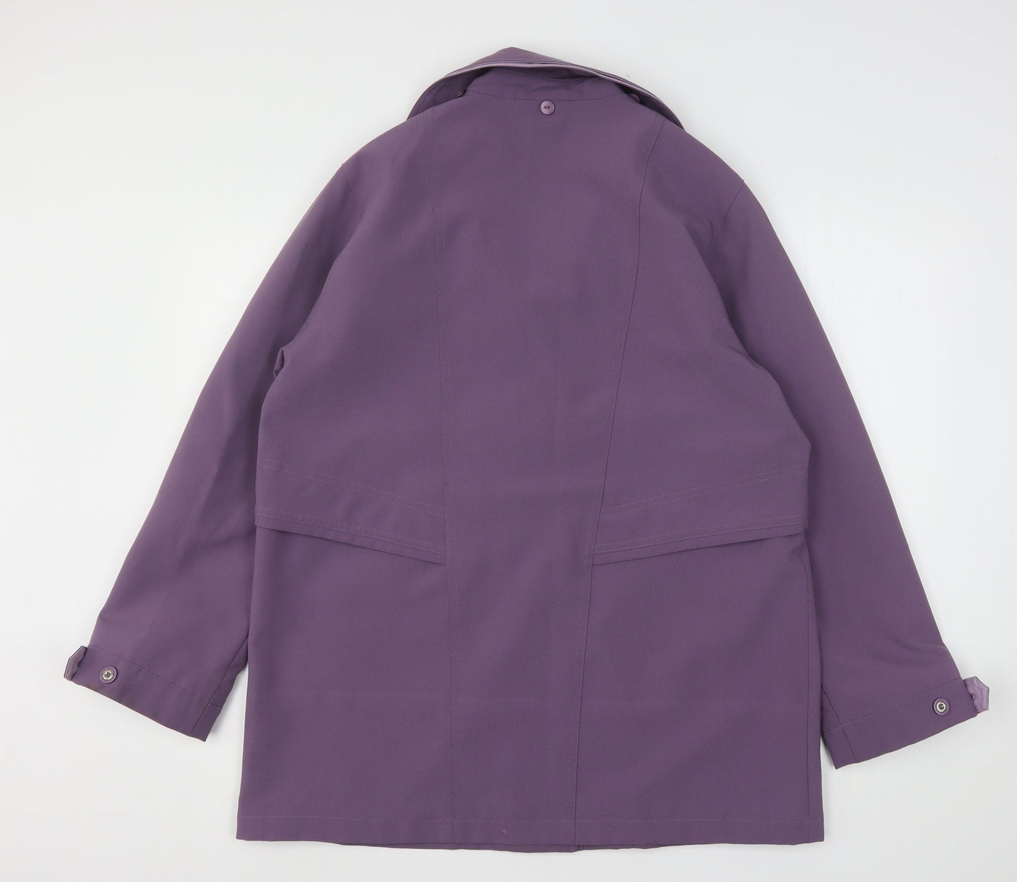Tinessi Womens Purple   Overcoat Coat Size 14