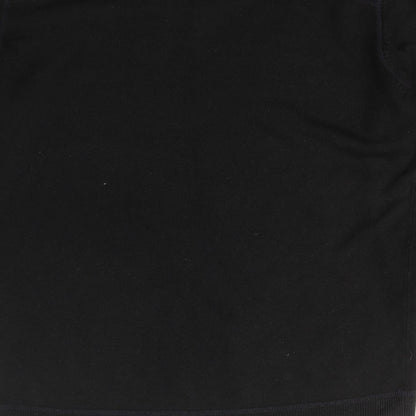Mens UK Size M Red Herring Black Pullover Sweatshirt