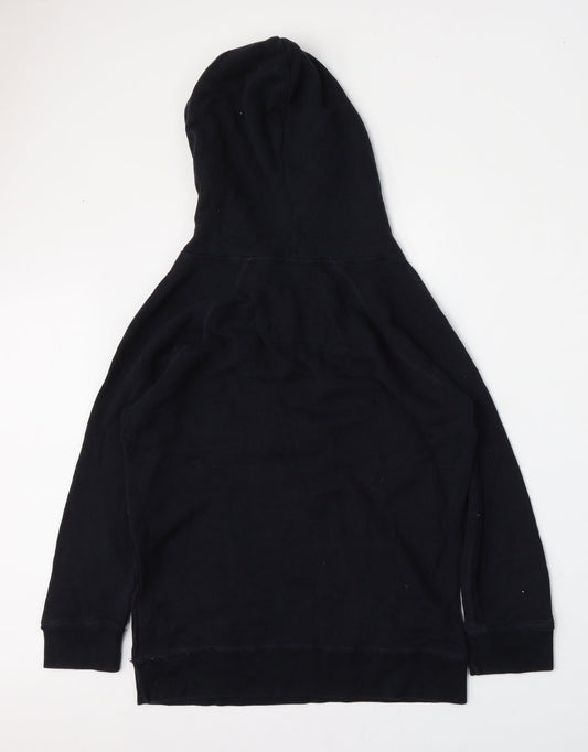 Hollister Womens Black  Cotton Pullover Sweatshirt Size S