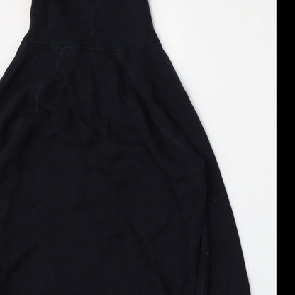 Hollister Womens Black  Cotton Pullover Sweatshirt Size S