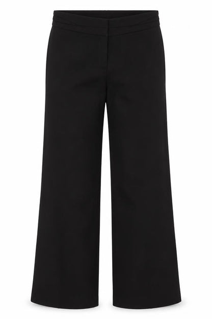 Womens UK Size 8 H&M Regular Fit  Black Trousers