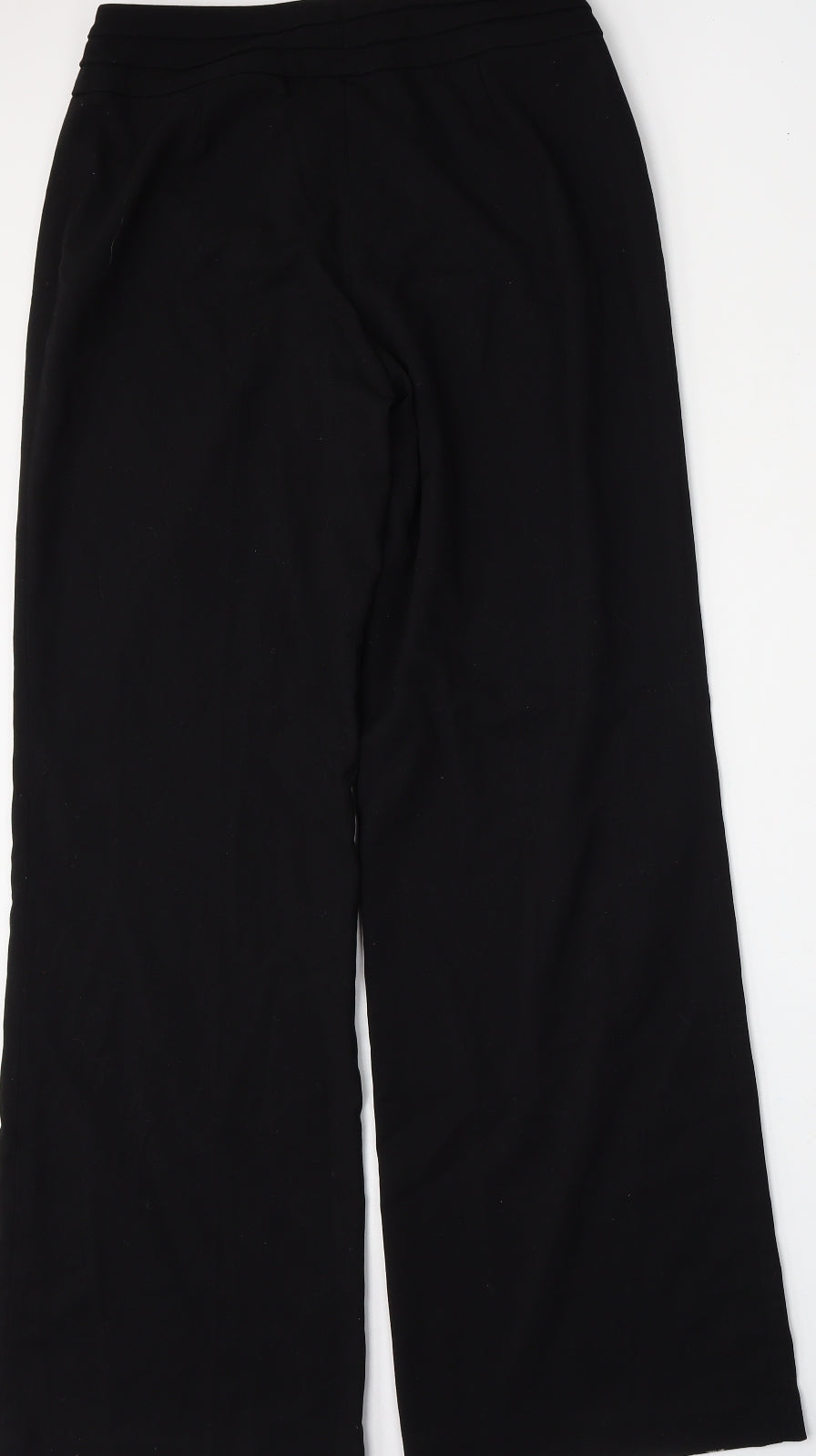 Womens UK Size 8 H&M Regular Fit  Black Trousers
