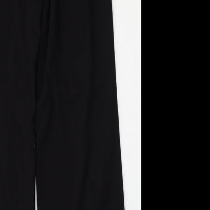 Womens UK Size 8 H&M Regular Fit  Black Trousers