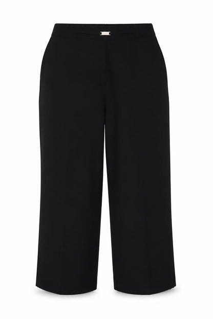 Profile Womens Black  Polyester Trousers  Size 40 L25 in Regular