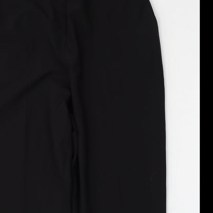 Profile Womens Black  Polyester Trousers  Size 40 L25 in Regular